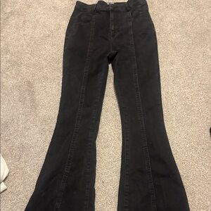 True Craft Black Flare & Wide Leg Jeans